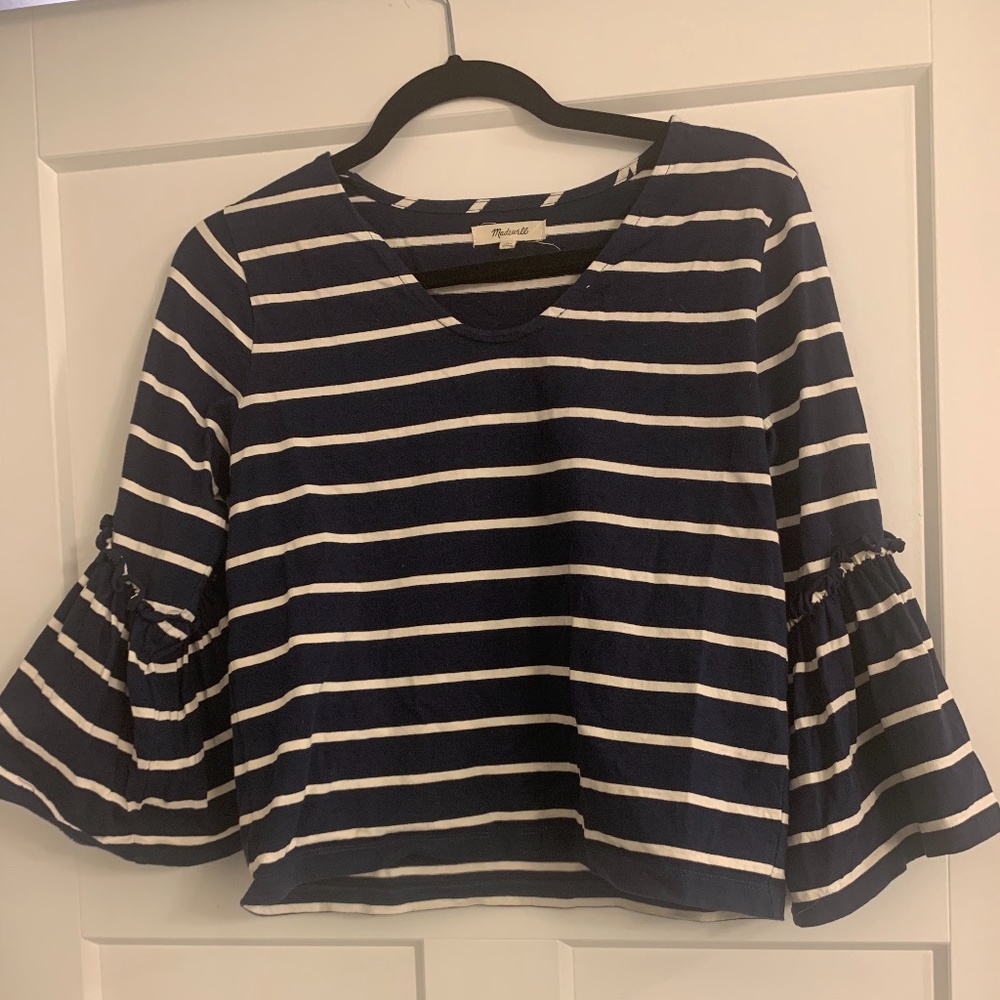 Madewell balloon sleeve top